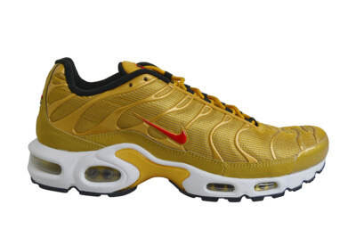 Mens Nike Tuned 1 Air Max Plus TN Gold bullet - 903827700 - Gold Red